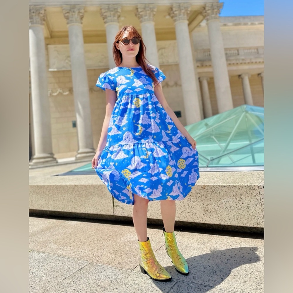 Nooworks Frida Cloud People Dress 2X